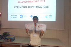 Il barese Samuel Stripoli a soli 15 anni vince il "Campionato italiano di calcolo mentale"