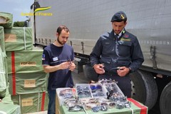 Da inizio 2024 sequestrati a Bari oltre 36mila articoli recanti marchi contraffatti