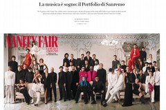 Sanremo 2024, Palazzo Fizzarotti a Bari cornice dello spettacolare shooting di Vanity Fair