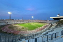 Stadio Della Vittoria, completata la nuova illuminazione con 28 luci a led