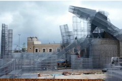 Maltempo a Bari, cede l'opera di Tresoldi a Bari Vecchia