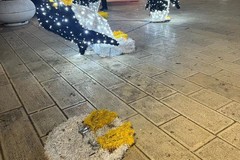 Vandalizzate le installazioni natalizie a Triggiano