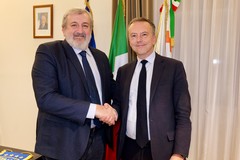 Il presidente Emiliano incontra l'ambasciatore francese Martin Briens