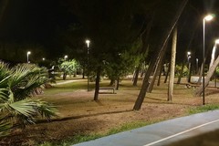 Bari, si completa la nuova illuminazione della pineta di San Francesco, stasera l'inaugurazione con Decaro