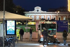 Piazza Moro, eseguito da RFI l'arretramento dell'area di cantiere