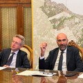 Ieri la conferenza stampa di Leccese e Manfredi sul PNRR