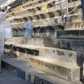 Stadio San Nicola di Bari, smontati i primi 2mila seggiolini dalla tribuna est