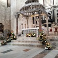 I fiori di Terlizzi impreziosiscono la Basilica di San Nicola di Bari