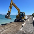 Waterfront San Girolamo, al via il ripascimento: il sopralluogo dell'assessore al territorio di Bari