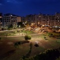 Carbonara, installate due torri faro nell'area di prato La Gemma