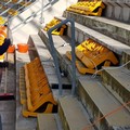 Stadio San Nicola di Bari, avviata la sostituzione dei seggiolini nella tribuna Est