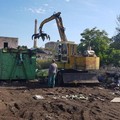 Bari, discarica abusiva in via Portoghese. Partiti gli interventi di bonifica