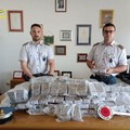 In macchina con un quintale di hashish, scattano sequestro e arresto