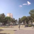 Più verde, nuove panchine e giostrine anche per disabili, ecco la nuova piazzetta dei Papi a Bari