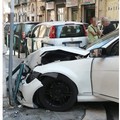 Bari, si schianta contro un palo in via Re David dopo l'inseguimento. Arrestato