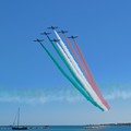Le Frecce Tricolori sul cielo di Bari - FOTO