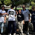 I ragazzi dell'Istituto Penale  "Fornelli " di Bari ripuliscono Parco Perotti