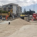 Fognatura pluviale a Carbonara: lavori nella fase conclusiva