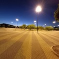 Bari, il giardino De Ribera al San Paolo è illuminato