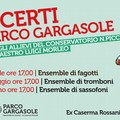 Tre concerti al parco Gargasole, oggi pomeriggio il primo appuntamento