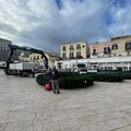 Natale 2023, al via gli allestimenti in piazza del Ferrarese a Bari