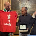 Joao Paulo ricevuto a Palazzo di Città: lui è stato  "un artista del pallone "