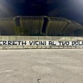 Tragedia Verreth: striscione della Curva Nord Bari