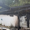 Incendio esterno in un locale di Rutigliano: ancora ignote le cause