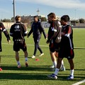 Il Bari prepara la sfida al Palermo. Primo allenamento per Esteves e Çuni