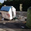 Bari, il Quartierino trasformato in discarica