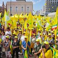 Agricoltori in piazza a Bari, Coldiretti: «Speculazioni e frodi distruggono il valore del vero olio italiano»