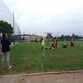 SSC Bari, allenamento sotto gli occhi di De Laurentiis: «Gruppo forte e motivato»