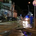 Tragedia sfiorata in via Amendola a Bari, albero caduto col forte vento