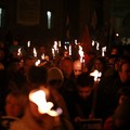 Bari, una fiaccolata al Villaggio Trieste, residenti:  "Cambiate almeno i pali della luce "
