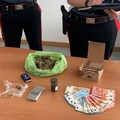 In auto con 130 grammi di marijuana: arrestati due fratelli in provincia di Bari