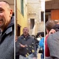 Cassano torna a Bari Vecchia dopo 16 anni: e Rosa lo accoglie lanciandogli orecchiette