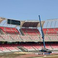 Copertura stadio San Nicola, fissati i primi teflon