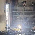 Rogo in un'attività di informatica a Bari: in fiamme anche batterie al litio