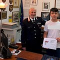 Dedica la sua tesina alla figura del Carabiniere: un esempio di amore per la Patria