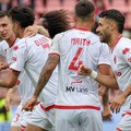 Sernicola risponde a Lasagna, è 1-1 tra Cremonese e Bari