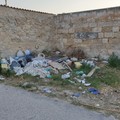 Vecchi televisori, materiale edile e altri rifiuti. Una discarica abusiva a San Girolamo