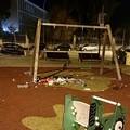 Vandali in azione a Bari vecchia, devastata l'area ludica di Santa Chiara
