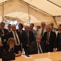 Tendopoli giudiziaria, visita dei vertici dell'Organismo Congressuale Forense