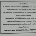 Ognissanti triste per 270 infermieri precari Asl Bari, dal 31 otttobre sono senza lavoro