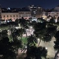 Nuova illuminazione in piazza Garibaldi, installate 150 lampade