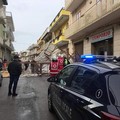 Acquaviva, crolla impalcatura in via Menotti