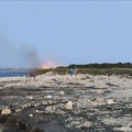 Provincia di Bari, in fiamme il parco naturale di Costa Ripagnola