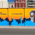 A Bari quasi ultimato il murale di Pasolini pensato da Retake