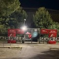 Bari-Virtus Entella: vigilia con striscioni contro la squadra biancorossa