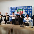 Regionali, l'appoggio di Berlusconi e Tajani a Fitto: «Uomo giusto per vincere in Puglia»